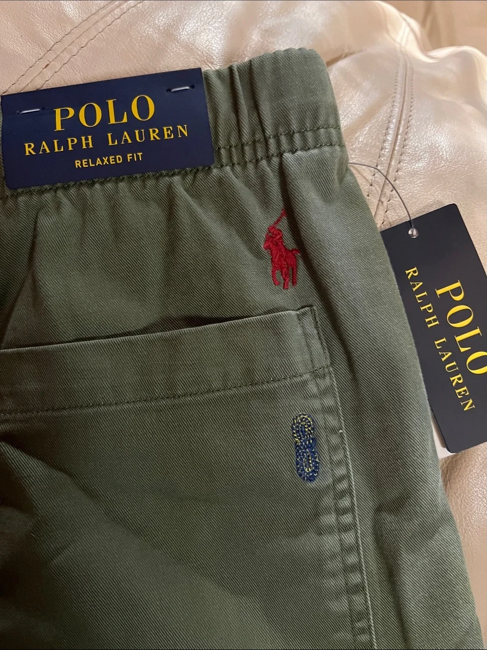 Ralph Lauren Polo Twill Climbing Hiking Pants L NWT